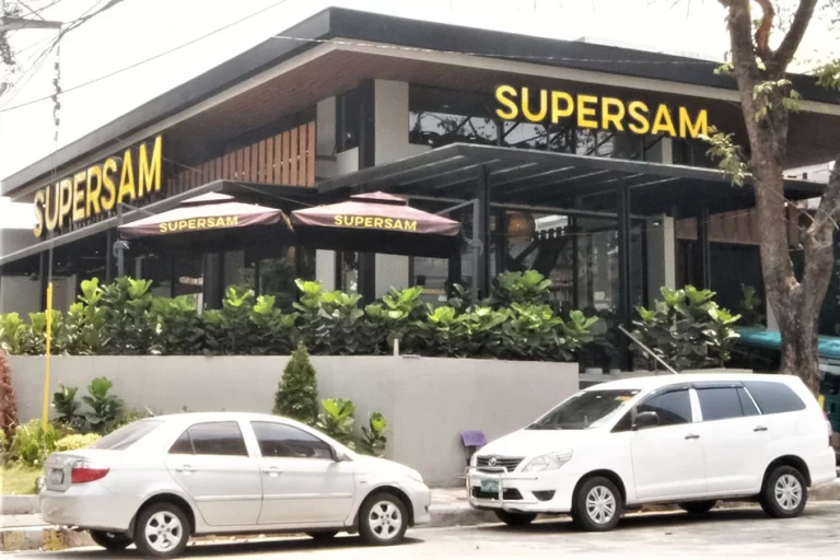 Supersam Menu Philippines 2023