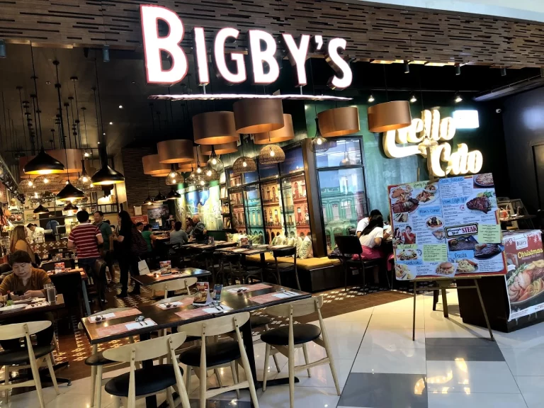 Bigby’s Menu Philippines 2023 