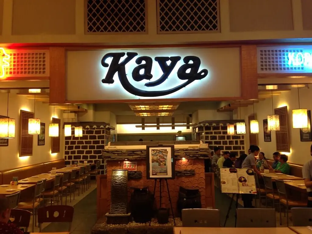 Kaya Korean Restaurant Menu Prices Philippines 