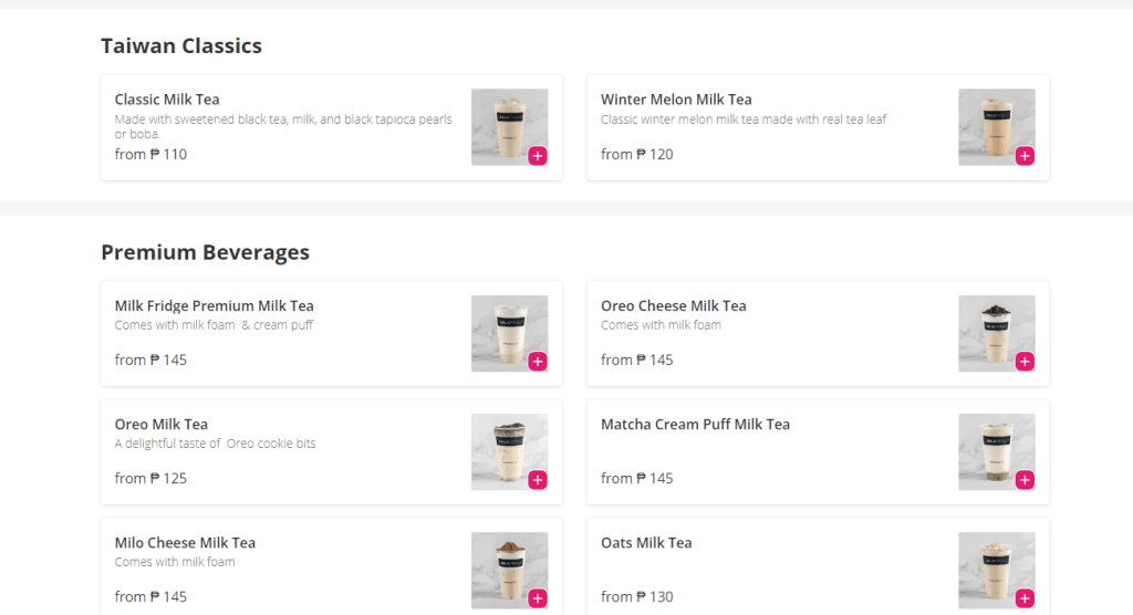 Milk Fridge Menu Philippines 2023 ( Updated in September )