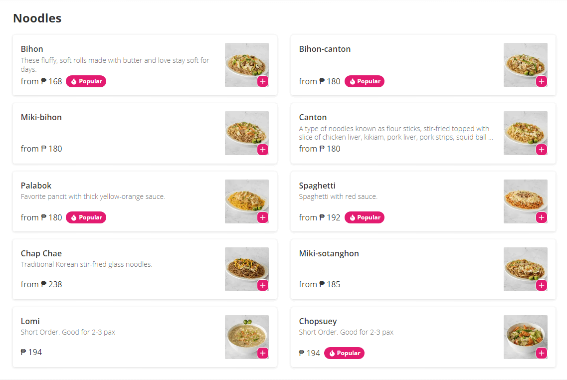 Taste of Joy Menu Philippines 2023 ( Updated in March )