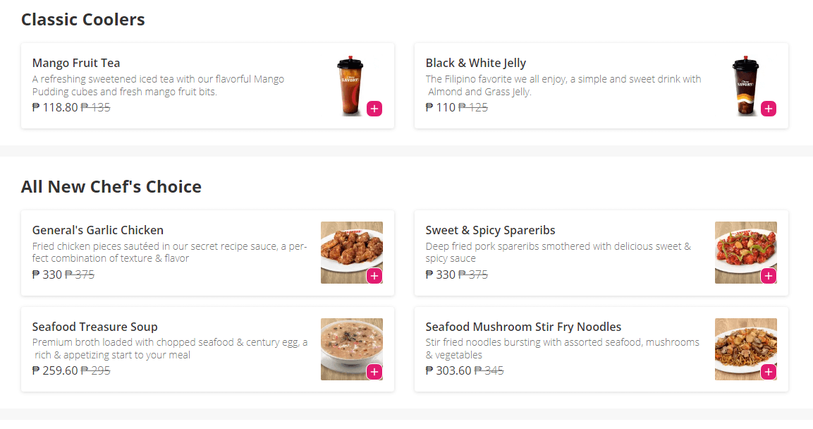 Classic Savory Menu Prices 2023 Philippines ( Updated in September )