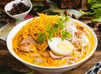 Coconut Curry Noodle Soup with Chicken