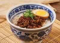 Rice Topped With Taiwan Minced Pork & Egg