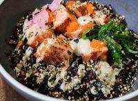 Torched Salmon Bowl