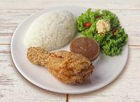 Crispy Umami Fried Chicken Plate 1pc