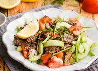 Spicy Grilled Beef Salad