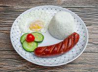 Hungarian Sausage Rice Meal