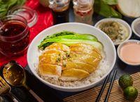 Hainanese Chicken Rice Toppings