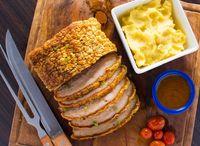 Crackling Pork Belly Roast with Miso Butter