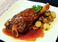 Lamb Shank in Chilindron Sauce