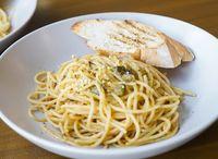Aglio Olio with Anchovy and Capers