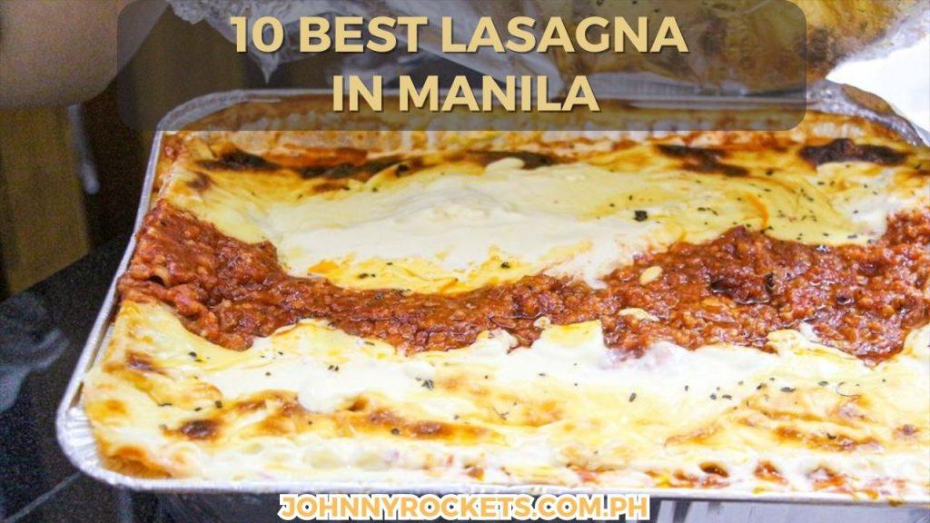 Best Lasagna in Manila