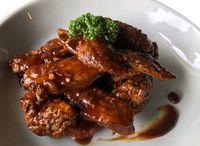 Crispy Baked Wings Sticky Chicken