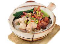 Spareribs Chicken Feet Claypot Rice