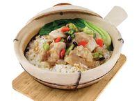 Spareribs Claypot Rice