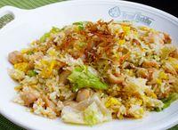 Chicken with Anchovies Fried Rice