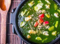 Seafood Spinach Soup