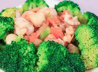 Broccoli Seafood in XO Sauce
