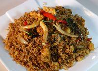 Seafood Basil Fried Rice