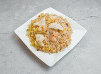 Fried Rice with Seafood XO Sauce