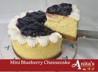 Mini Blueberry Cheesecake