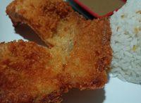 Breaded Pork Chop With Rice