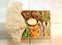 Chicken Chop Bento A3 池上雞排香肠烧肉便当