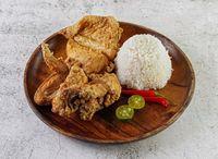 Fried Chicken with Rice