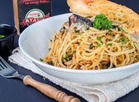 Smoked Fish Spaghetti