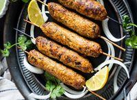 Chicken Sheekh Kebab (Persian)