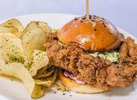 Katipunan Fried Chicken Sandwich