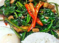 Stir Fried KANGKONG WITH TOFU COMBO