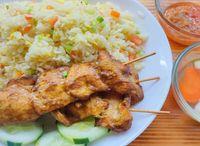 Fried Rice & Chicken Satay COMBO