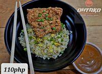Crispy Liempo With Fried Rice