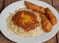 Kid Combo- Spaghetti And Chicken