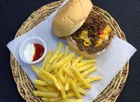 Supreme Cheeseburger With Fries
