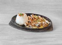 Sizzling Lechon Sisig With Rice