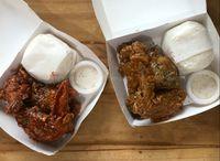 On The Go Wings With Rice & Featured Drink