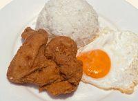 Chicken With Rice And Egg