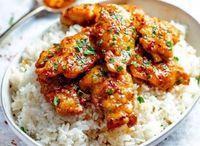 Korean BBQ Chicken with Rice