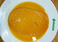 Leche Flan with Lemon Rinds