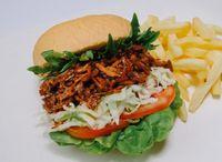 Pulled Pork N Slaw Burger