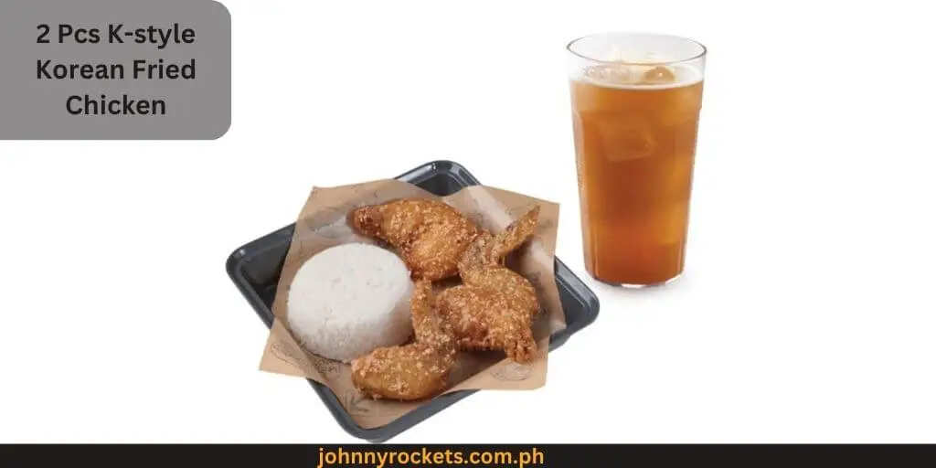 2 Pcs K-style Korean Fried Chicken Popular items of Bonchon Chicken Menu in  Philippines