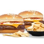 Buy 1 Take 1 Steakburger With Leslie's Premium Chips