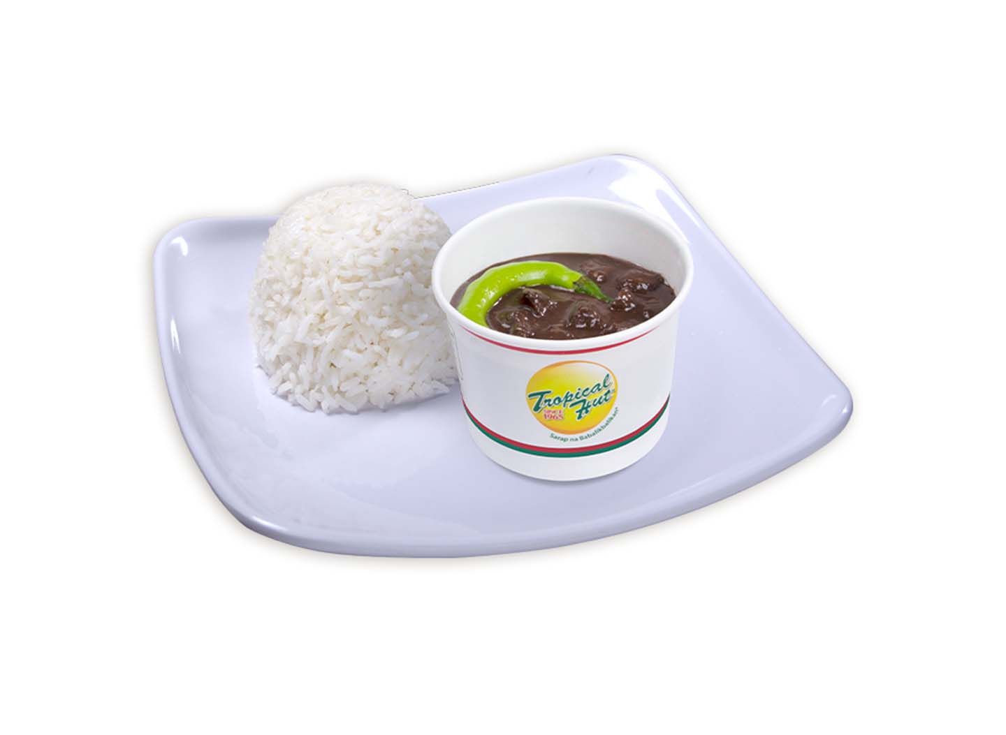 Pork Dinuguan with Rice - Solo