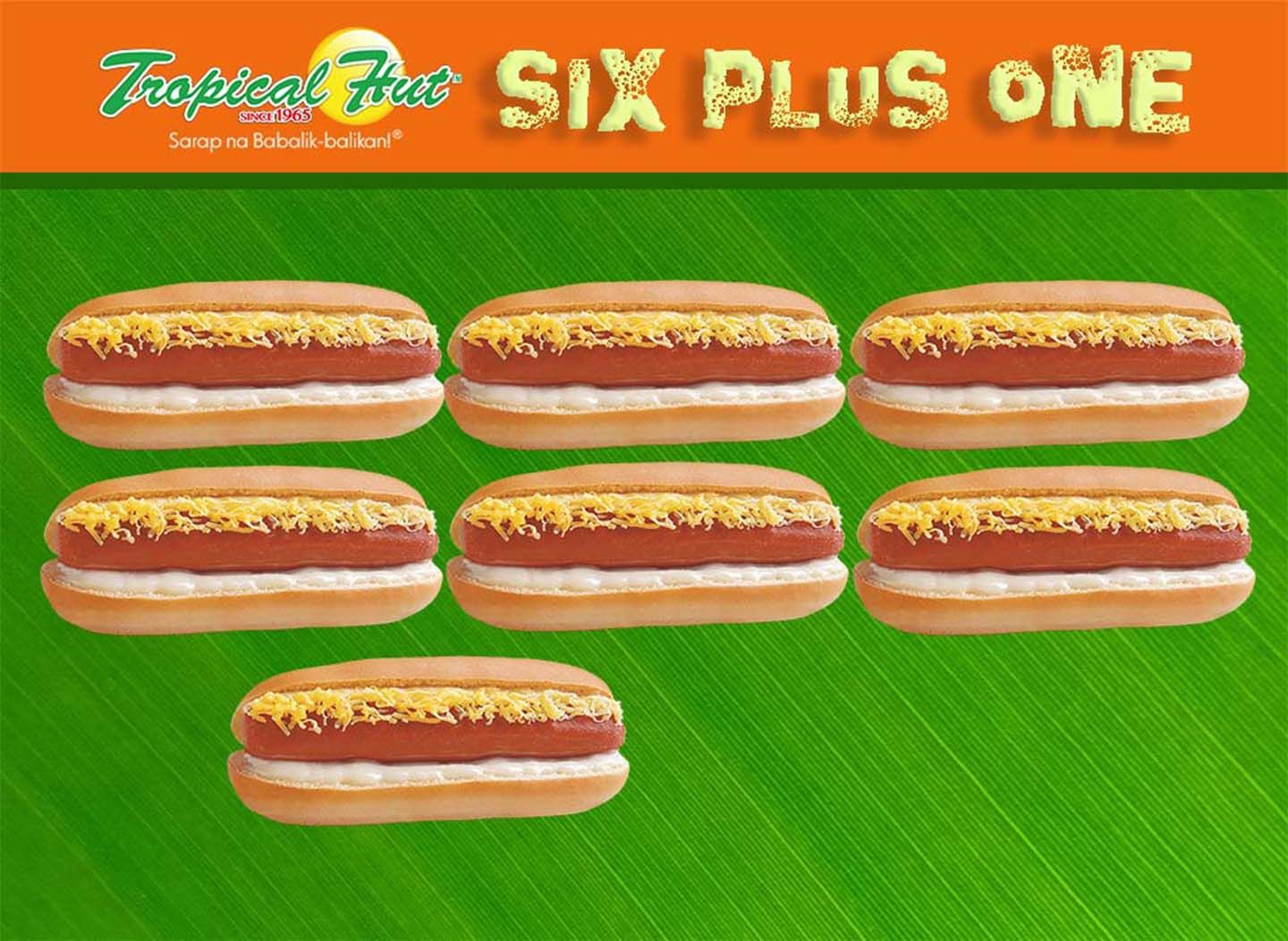 6+1 Cheesedog Sandwich Free