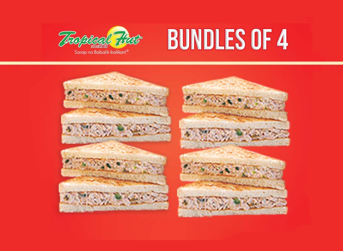 Bundle 1 - 4 Pieces Chicken Sandwich