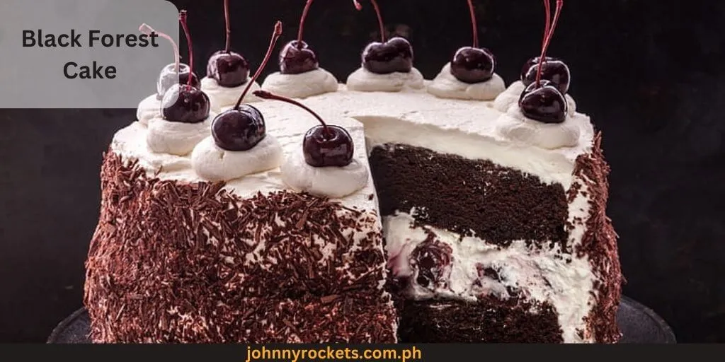 Black Forest Cake Popular item of Red Ribbon Cake  Philippines