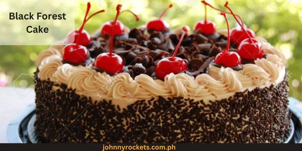 Black Forest Cake food items Goldilocks Cake